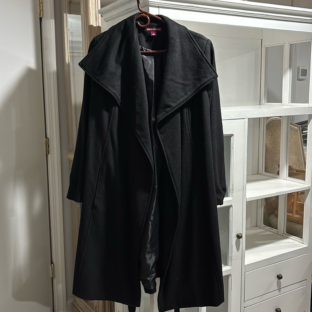 Jessica London Black Coat Size 14
